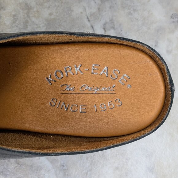 NEW Kork-Ease Silver 'Veronica' Heeled Clog (women's 8) - Picture 8 of 10